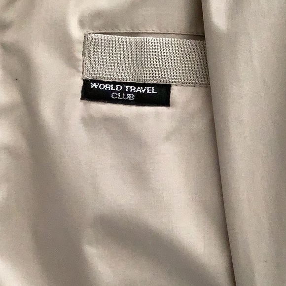 NEW Men’s Tan Bomber Zipper Jacket XL - Picture 3 of 3